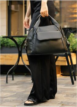  Жіноча спортивна сумка Sambag Vogue BKT  чорна