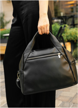  Жіноча спортивна сумка Sambag Vogue BKT  чорна