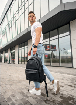 Чоловічий рюкзак Sambag Zard LST чорний