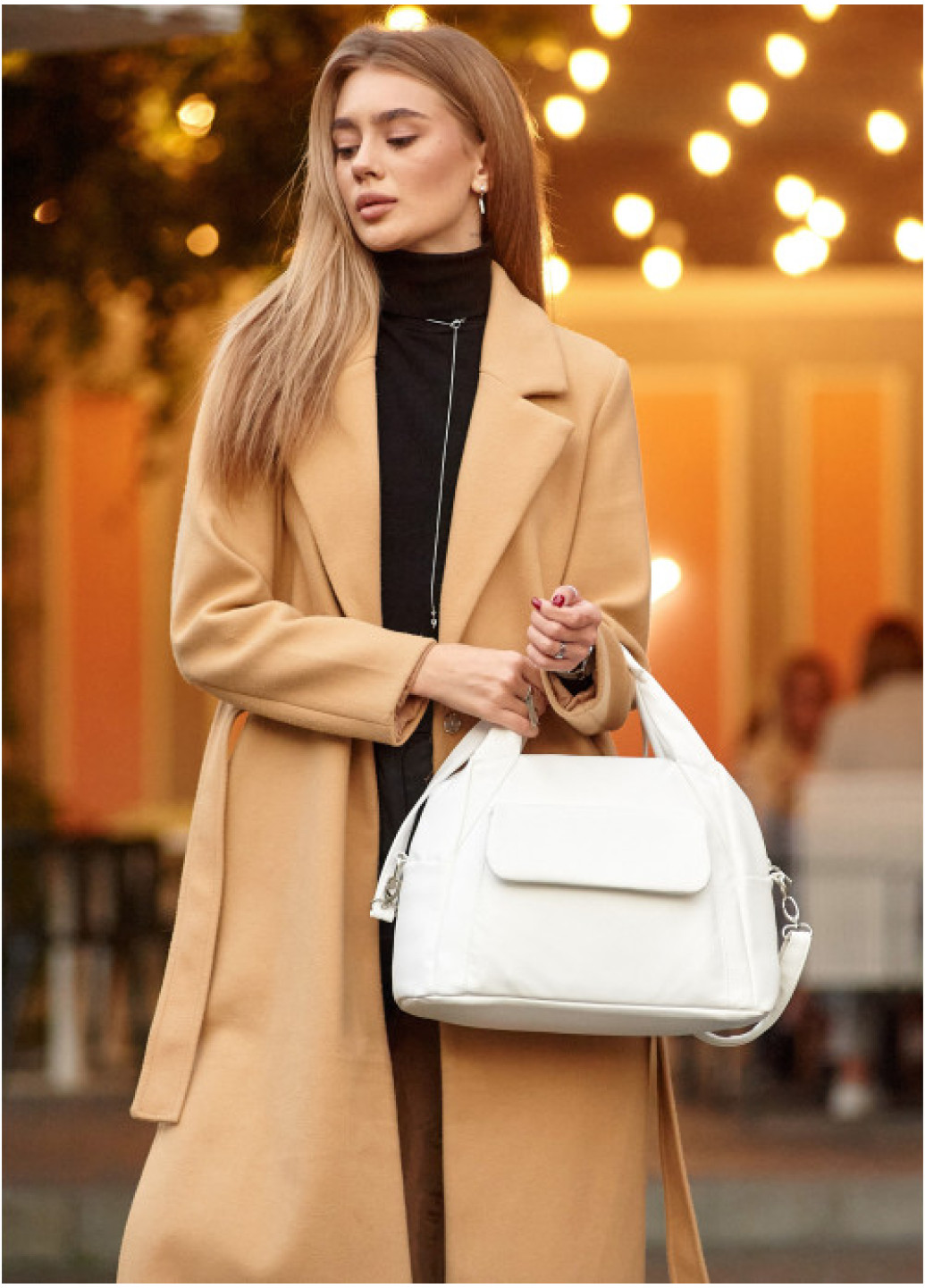 Жіноча спортивна сумка Sambag Vogue BKS білий