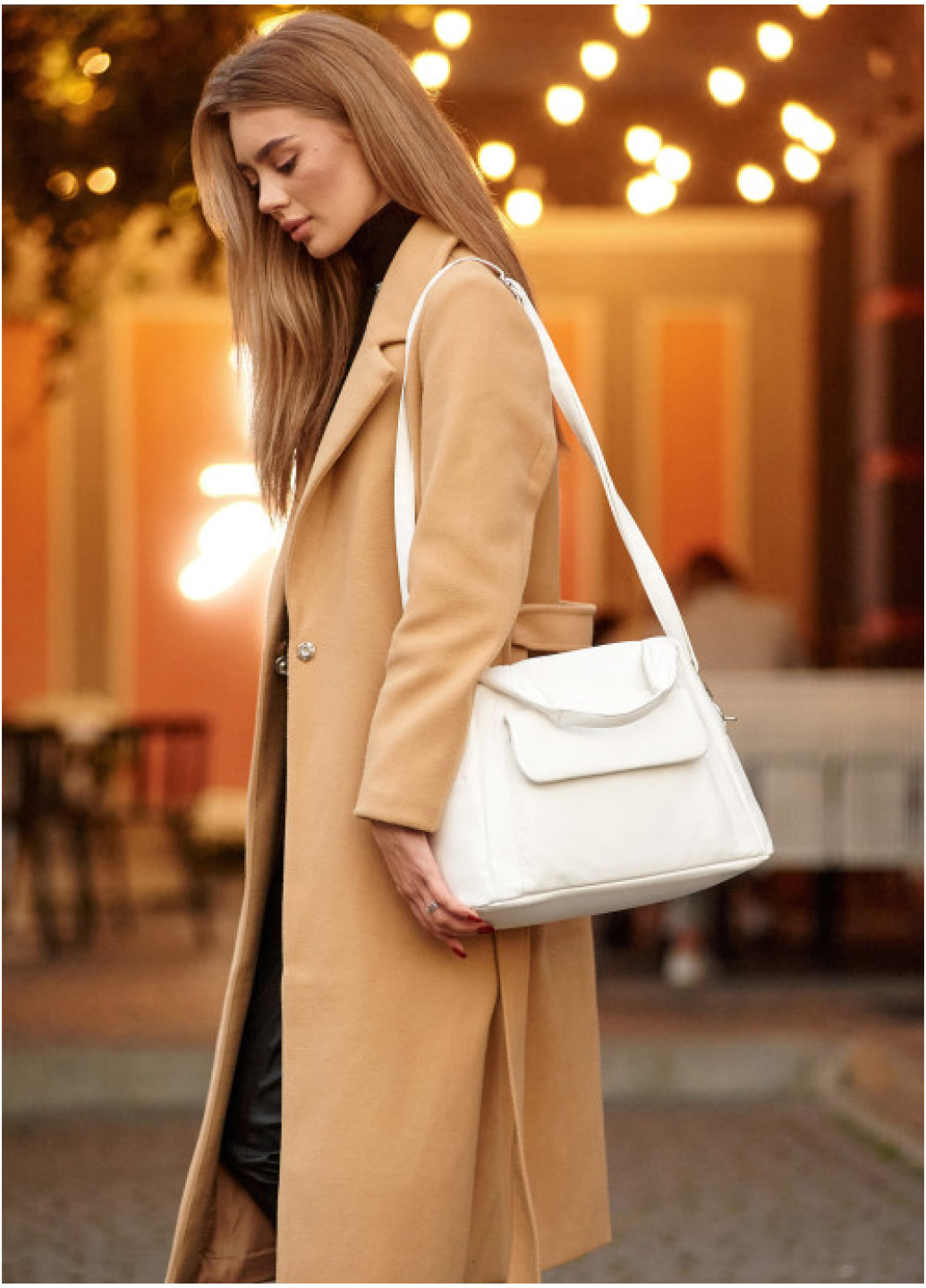 Жіноча спортивна сумка Sambag Vogue BKS білий
