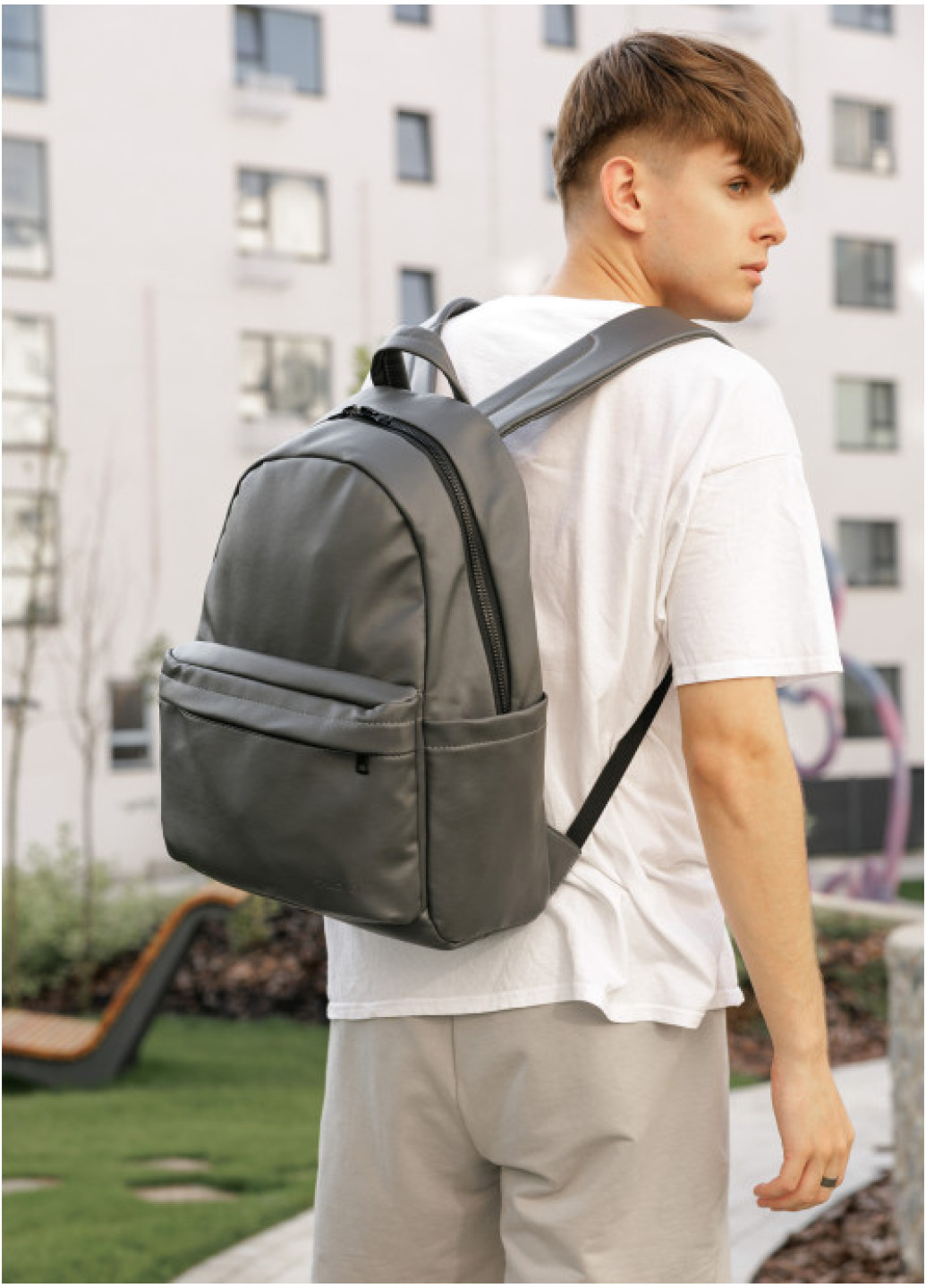 Чоловічий рюкзак Sambag Zard LST графітовий