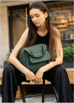 Жіноча спортивна сумка Sambag Vogue BKS зелена