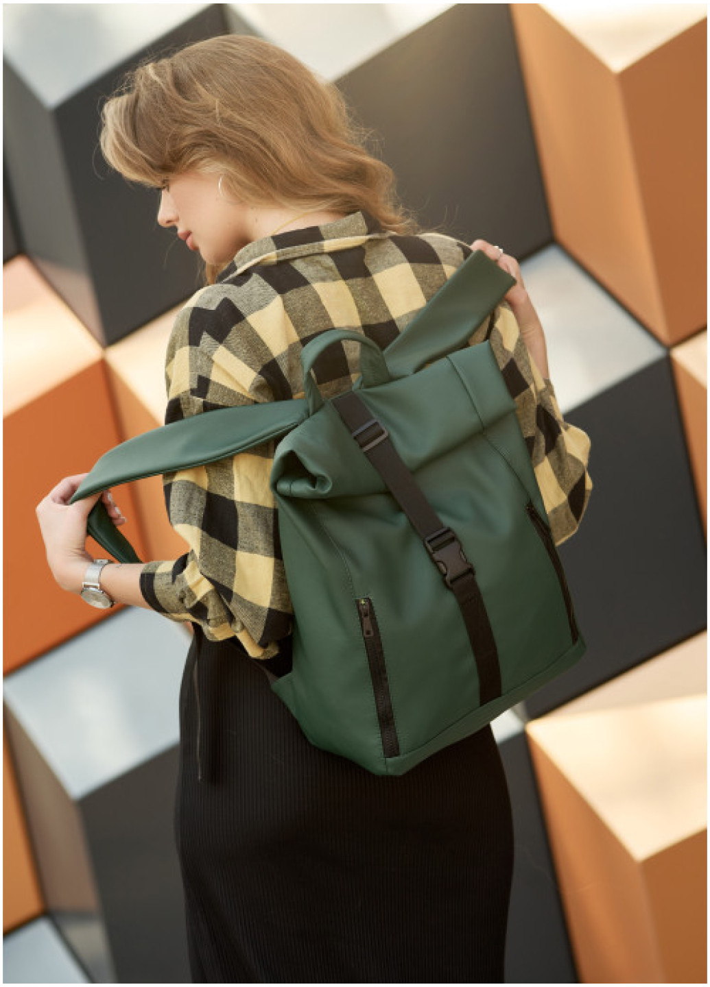 Рюкзак рол Sambag RollTop чорний