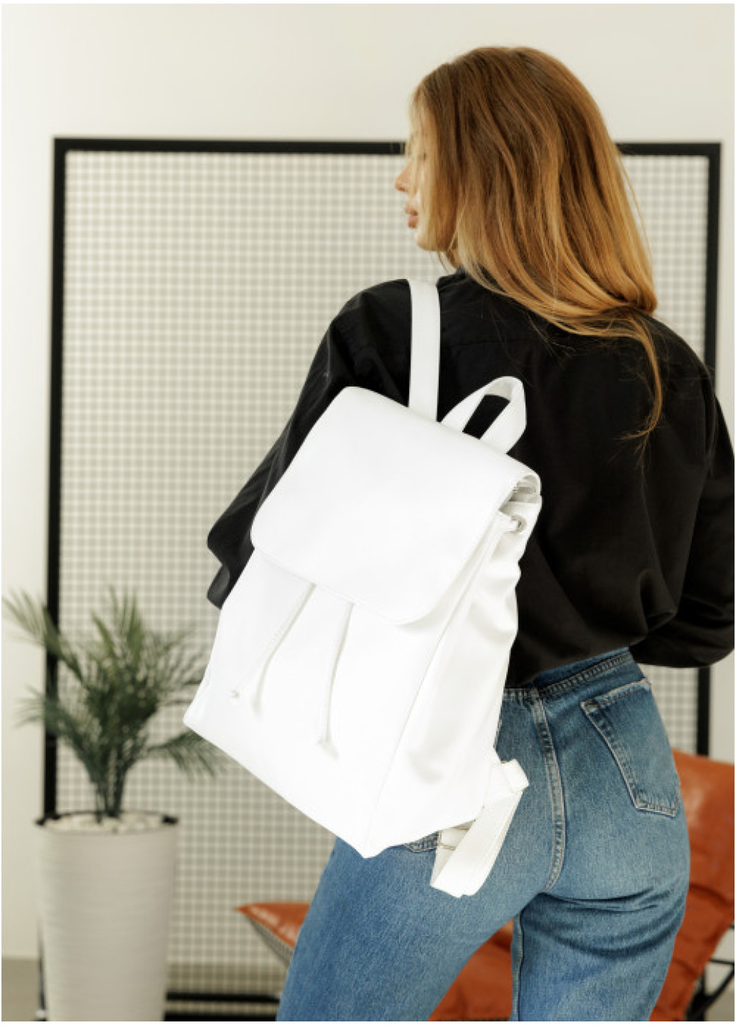 Рюкзак Sambag Loft MZN білий