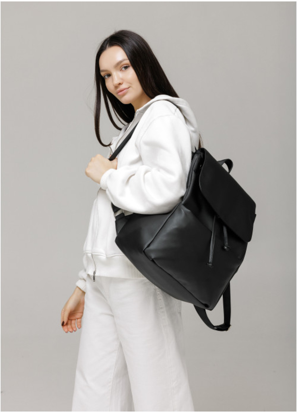 Жіночий рюкзак Sambag Loft MEN чорний