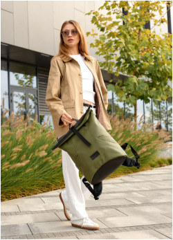 Рюкзак ролл Sambag унисекс RollTop KQN хакі
