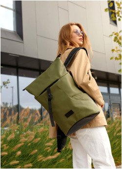 Рюкзак ролл Sambag унисекс RollTop KQN хакі