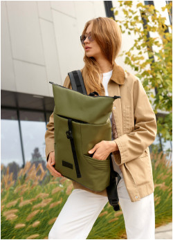 Рюкзак ролл Sambag унисекс RollTop KQN хакі