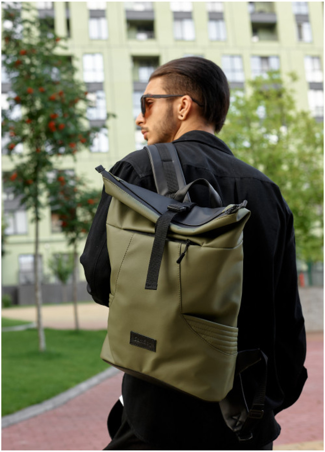 Рюкзак ролл Sambag унисекс RollTop KQN хакі