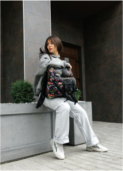 Рюкзак рол Sambag RollTop Double принт 