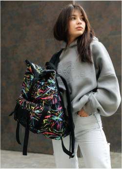 Рюкзак рол Sambag RollTop Double принт 