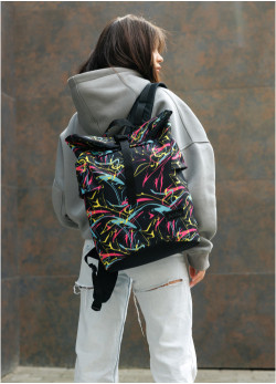Рюкзак рол Sambag RollTop Double принт 
