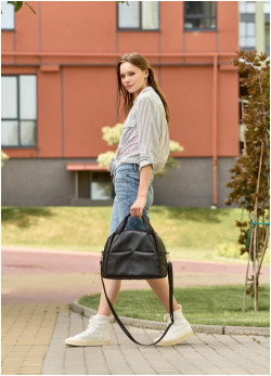  Жіноча спортивна сумка Sambag Vogue ZT чорна