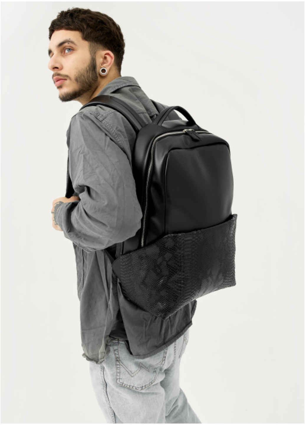 Рюкзак унісекс Sambag Zard dart black крокодил