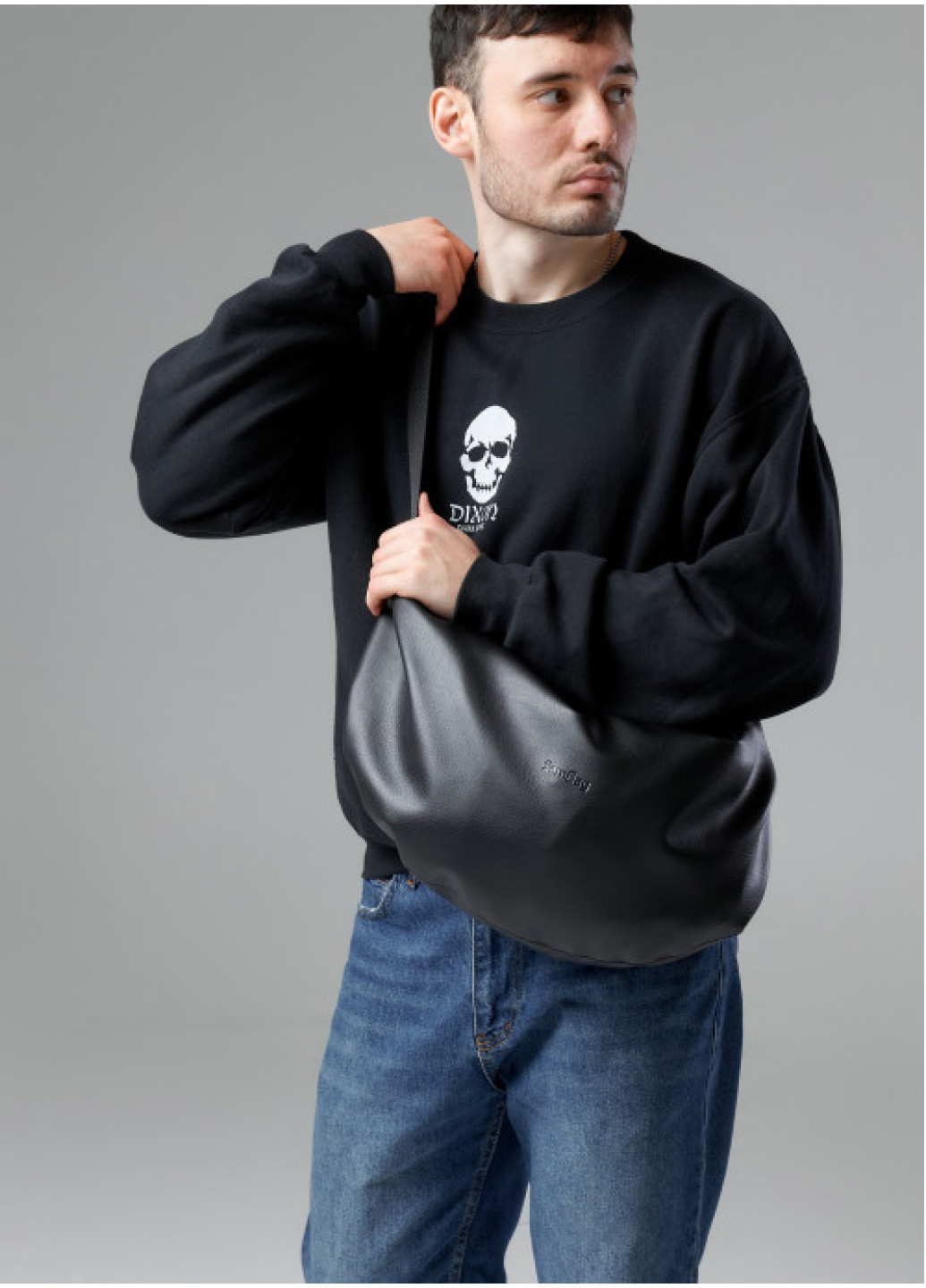 Жіноча сумка Sambag HOBO  Dolly  біла