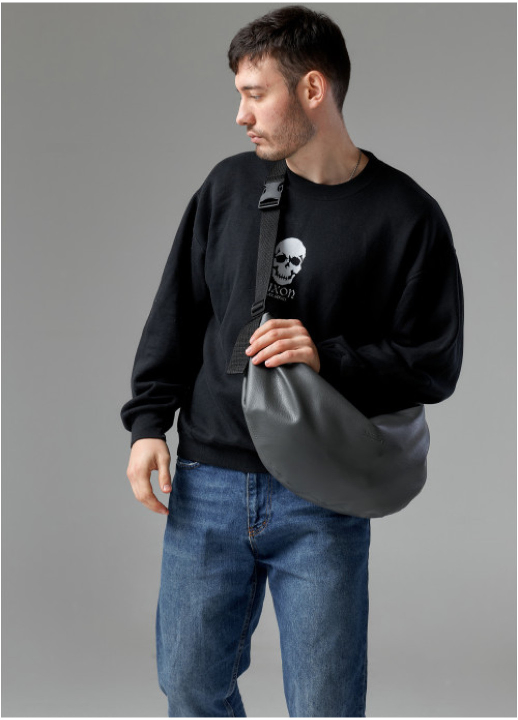 Жіноча сумка Sambag HOBO  Dolly  біла