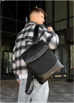 Чоловічий рюкзак Sambag Rene Option чорний