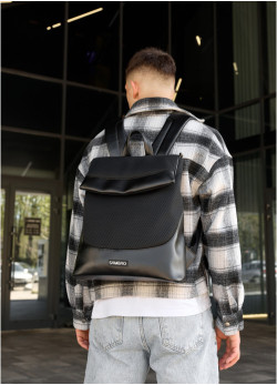 Чоловічий рюкзак Sambag Rene Option чорний