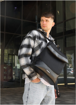 Чоловічий рюкзак Sambag Rene Option чорний