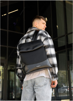 Чоловічий рюкзак Sambag Rene Option чорний