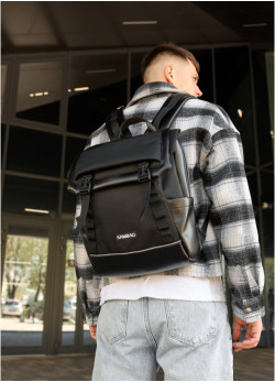 Чоловічий рюкзак Sambag Aura чорний