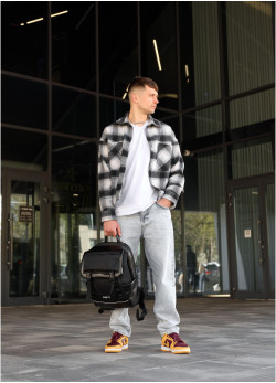 Чоловічий рюкзак Sambag Aura чорний