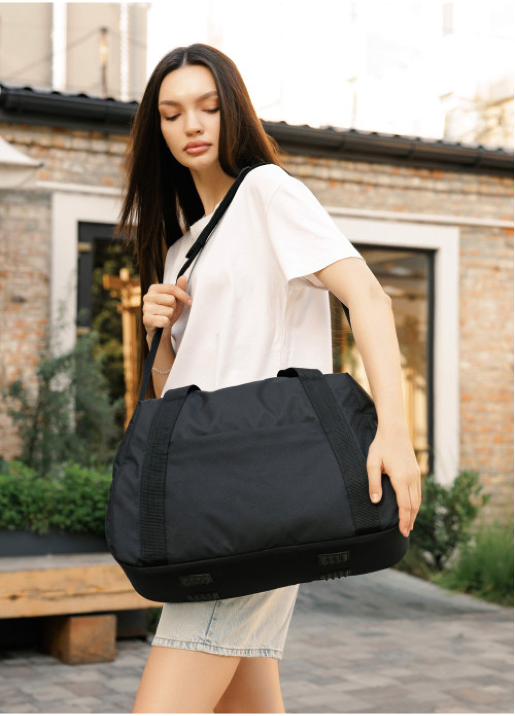 Спортивна сумка Sambag Vogue чорна