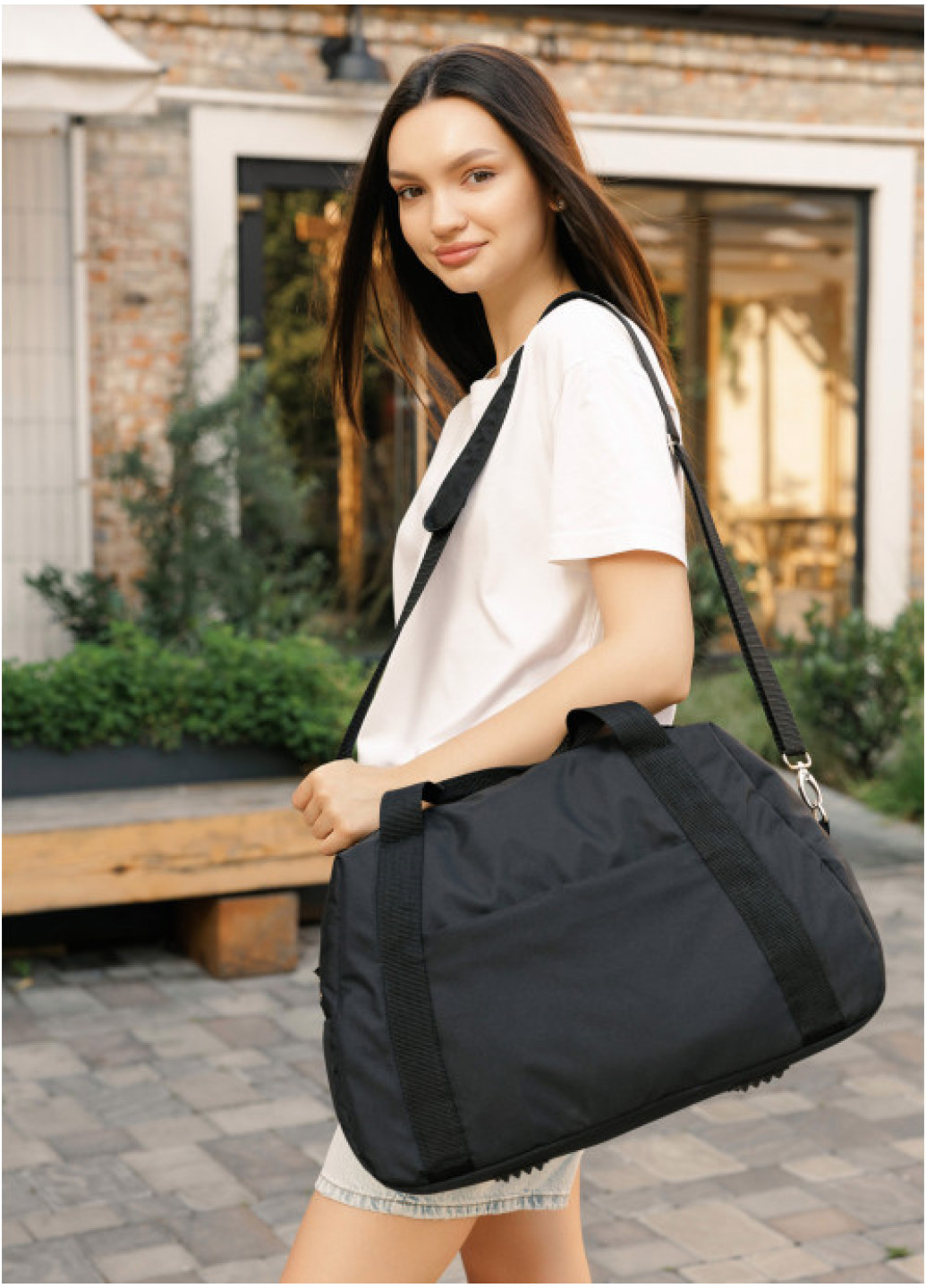 Спортивна сумка Sambag Vogue чорна