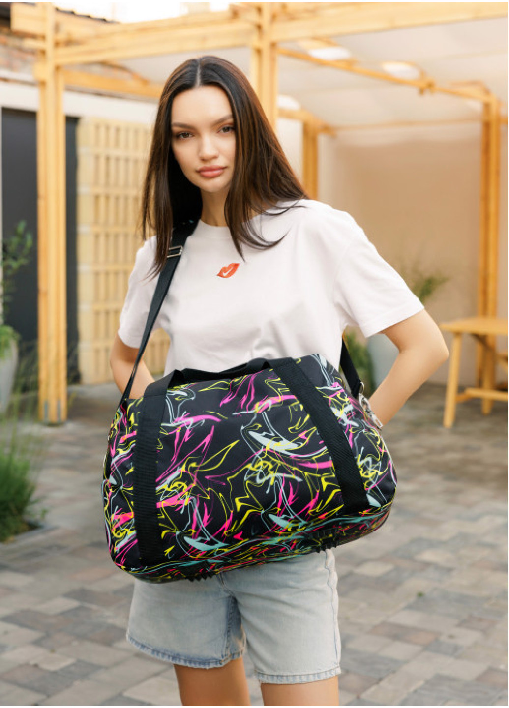 Спортивна сумка Sambag Vogue ПРИНТ 