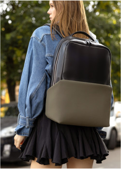 Рюкзак Sambag Zard dart black с хаки