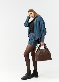  Жіноча спортивна сумка Sambag Vogue ZT шоколадна