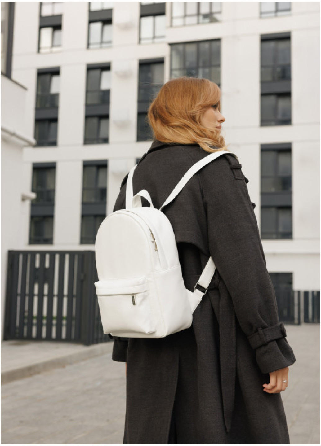 Жіночий рюкзак Sambag Brix Classic білий
