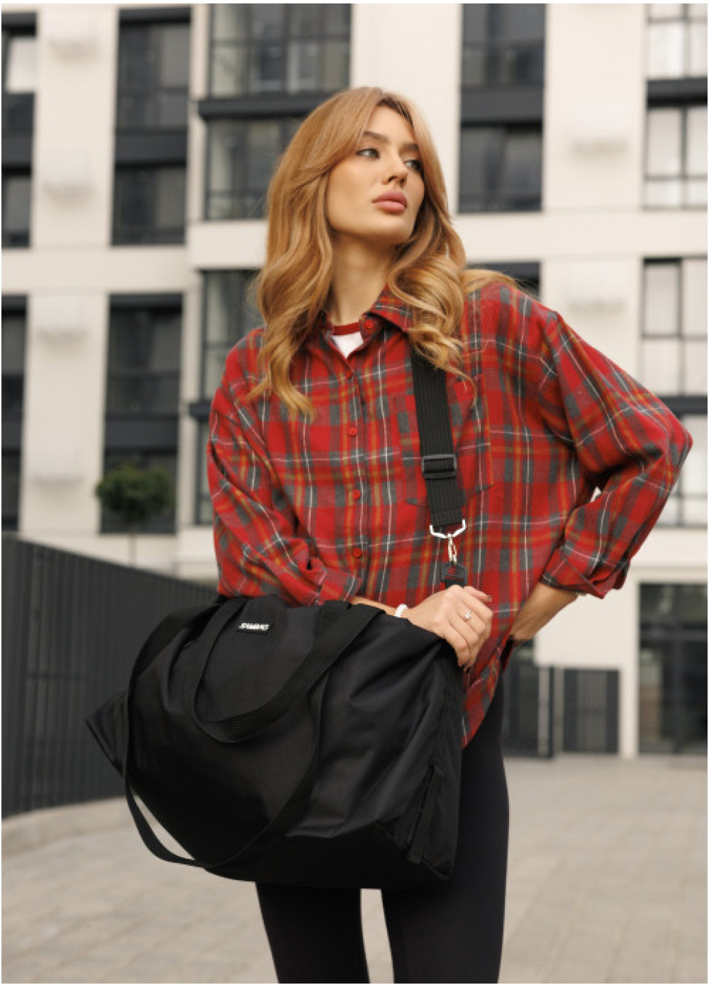 Спортивна сумка Sambag Vogue чорна