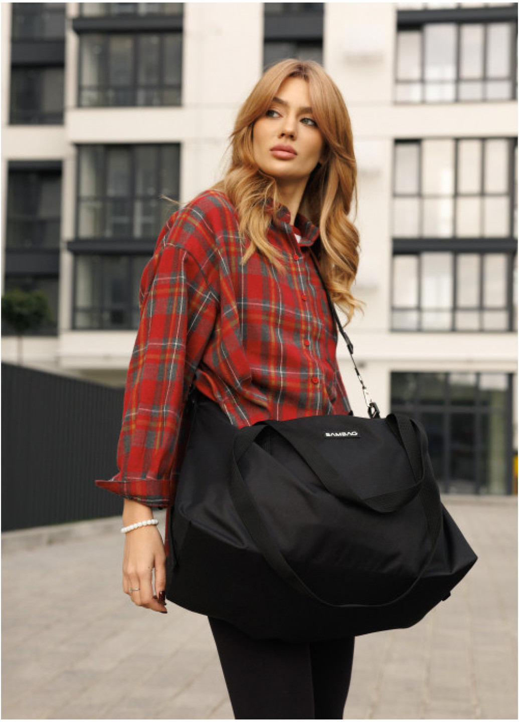 Спортивна сумка Sambag Vogue чорна