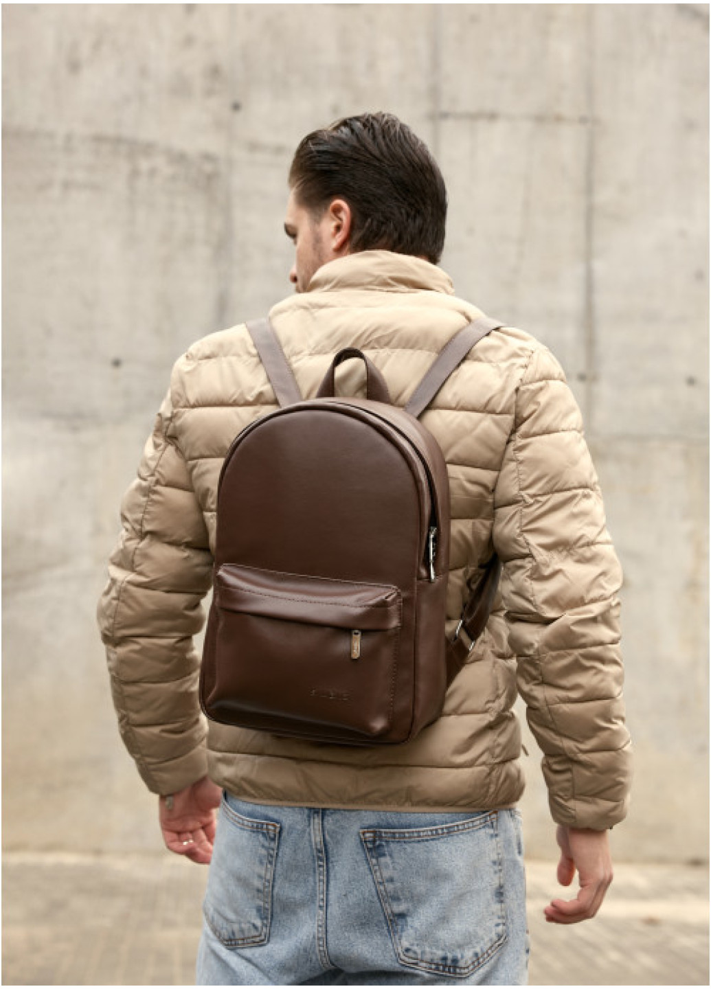 Чоловічий рюкзак Sambag Brix Classic шоколадний