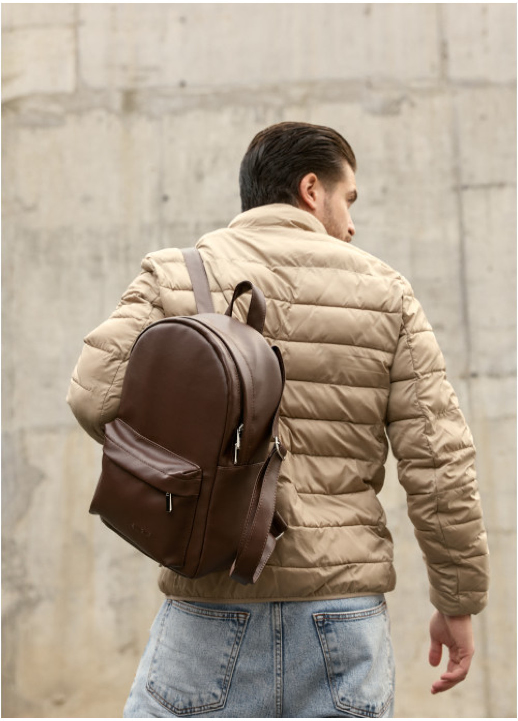 Чоловічий рюкзак Sambag Brix Classic шоколадний