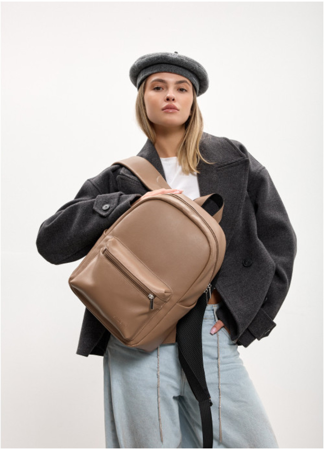 Жіночий рюкзак Sambag Talary кавовий