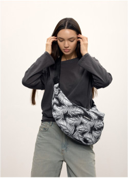 Жіноча сумка Sambag HOBO  Dolly  принт 