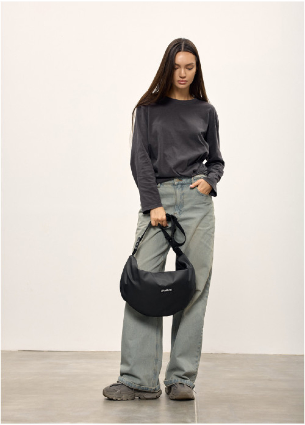 Жіноча сумка Sambag HOBO  Dolly  тканева