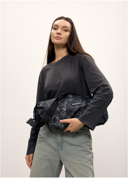 Жіноча сумка Sambag HOBO  Dolly  принт 