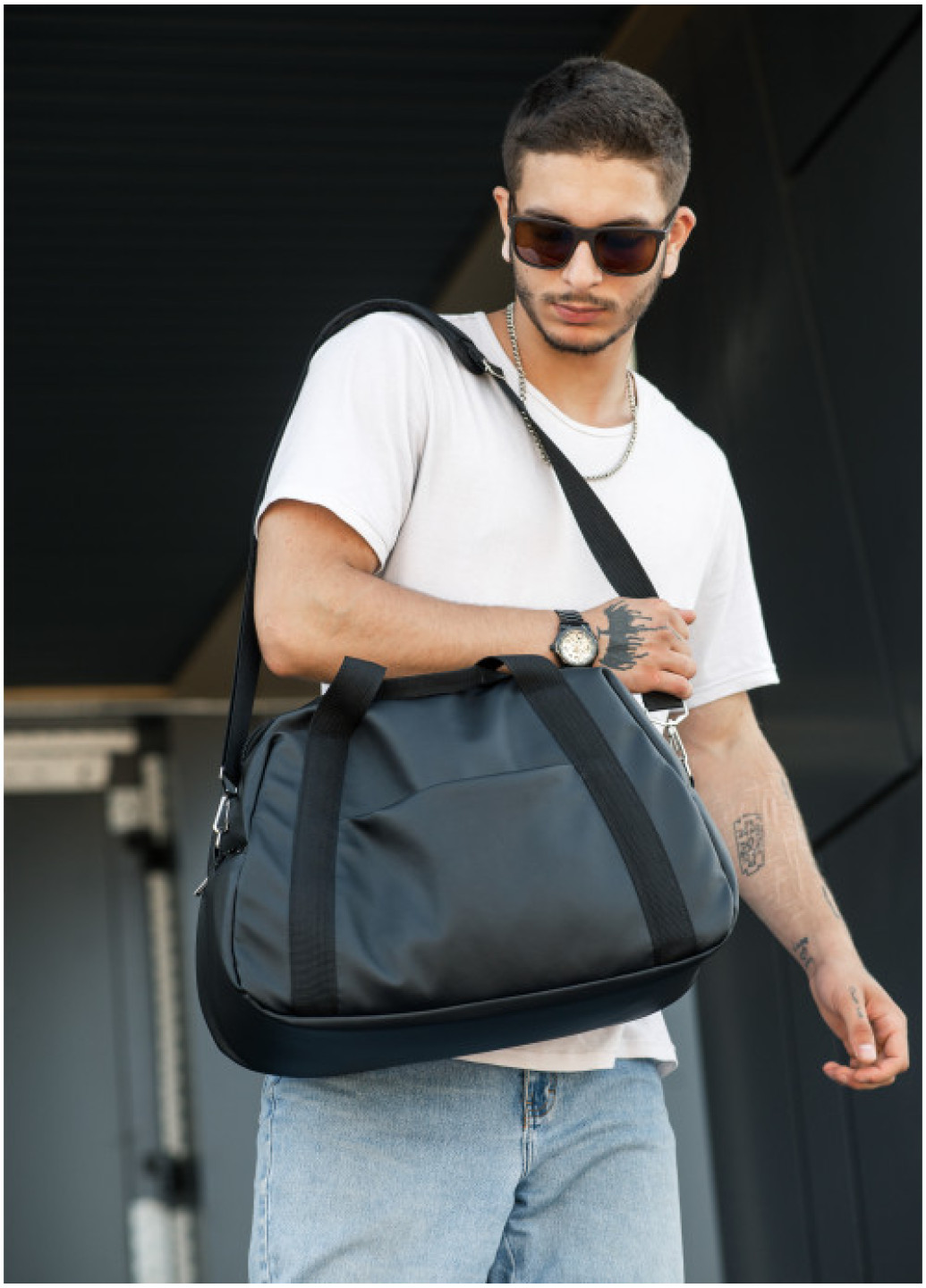 Спортивна сумка Sambag Vogue чорна