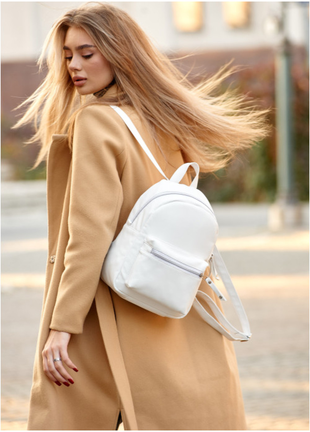 Рюкзак Sambag Talari MSOe білий