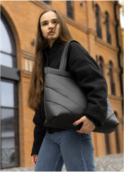 Сумка Sambag Wave чорна