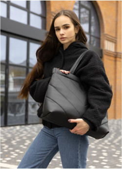 Сумка Sambag Wave чорна